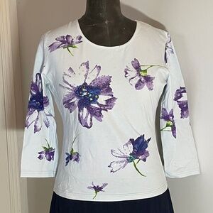 T-shirt with sequins